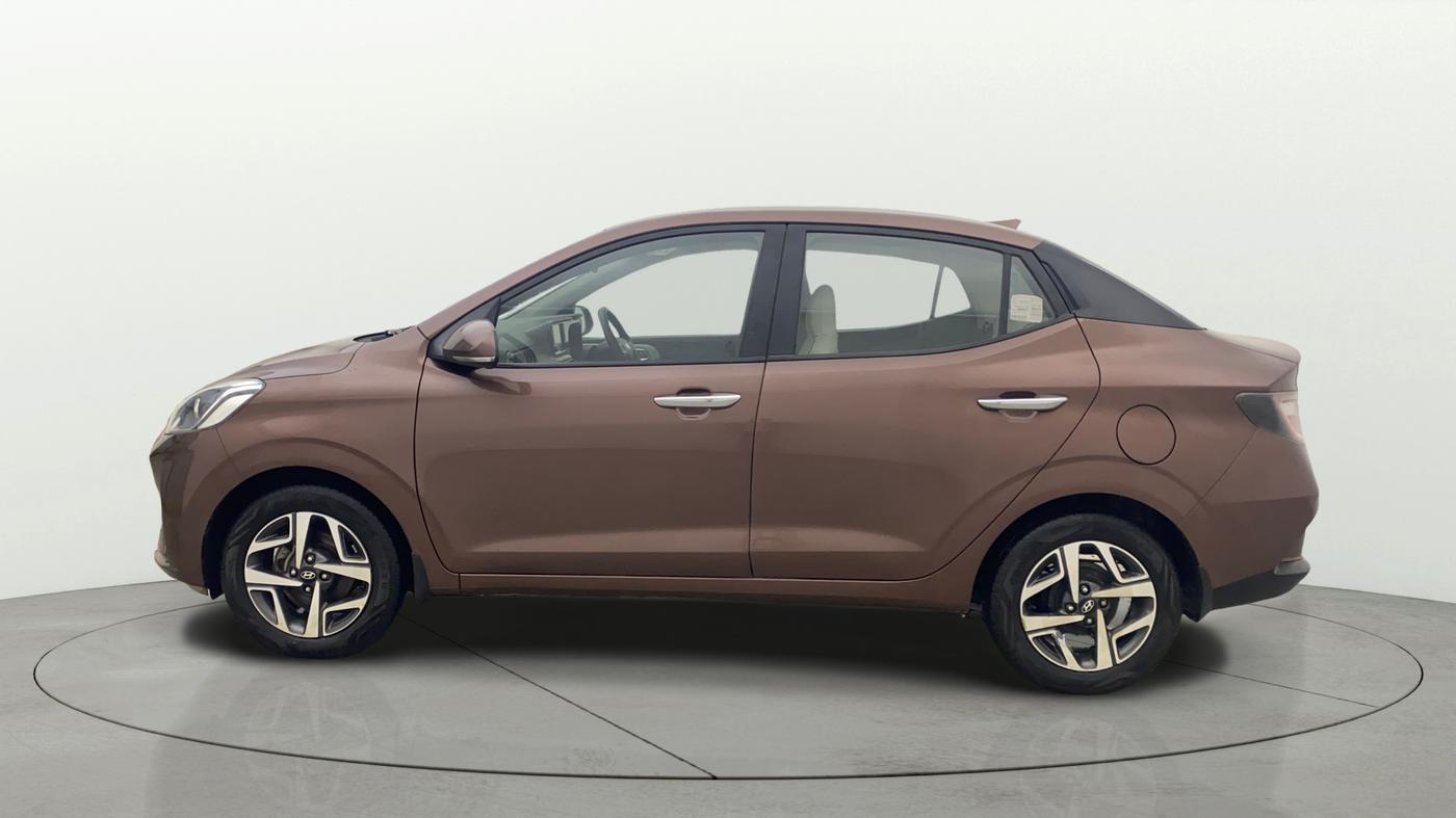 2021 Hyundai AURA SX PLUS 1.2 AMT, Petrol, Automatic, 93,864 km, Left Side