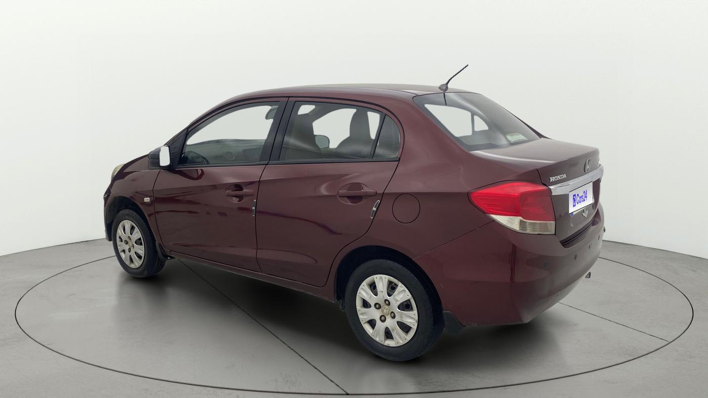 2015 Honda Amaze 1.2L I-VTEC S, Petrol, Manual, 1,08,925 km, Left Back Diagonal