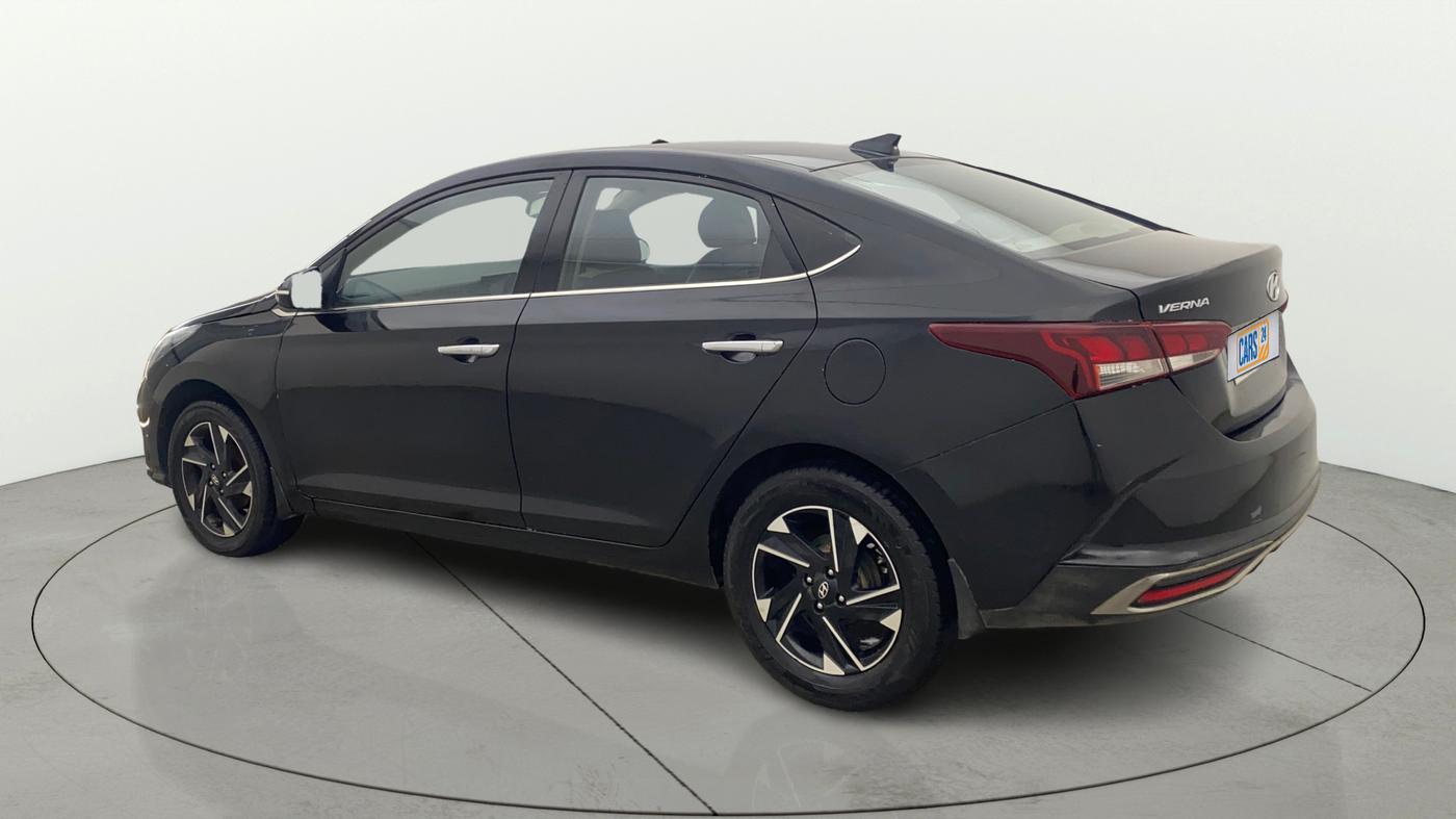 2020 Hyundai Verna SX (O) 1.5 VTVT IVT, Petrol, Automatic, 97,404 km, Left Back Diagonal