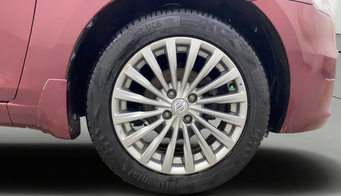 2016 Maruti Ciaz ZXI+ AT, Petrol, Automatic, 81,133 km, Right Front Wheel