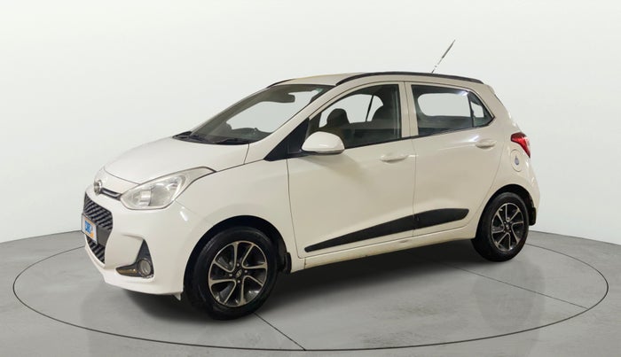 2017 Hyundai Grand i10 SPORTZ (O) AT 1.2 KAPPA VTVT, Petrol, Automatic, 39,461 km, Left Front Diagonal
