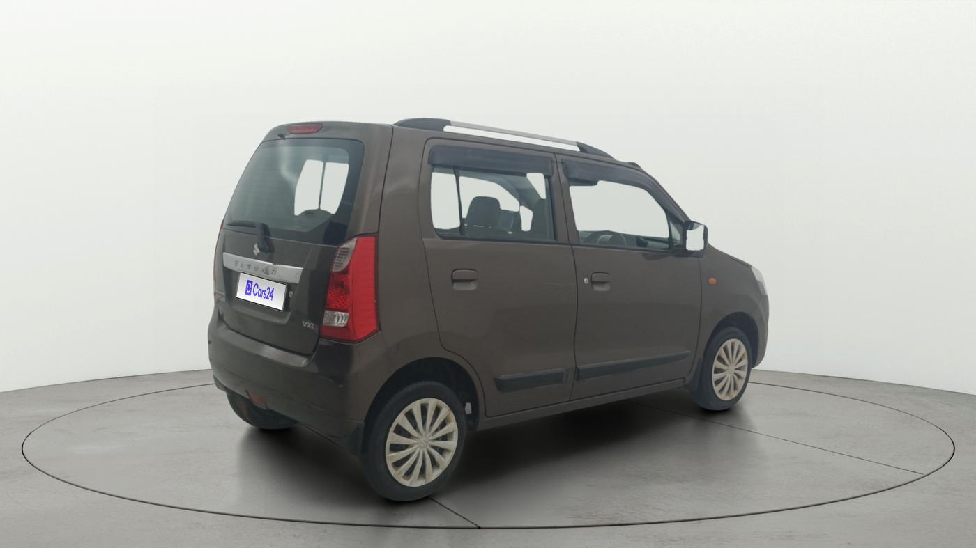 2015 Maruti Wagon R 1.0 VXI, Petrol, Manual, 78,569 km, Right Back Diagonal