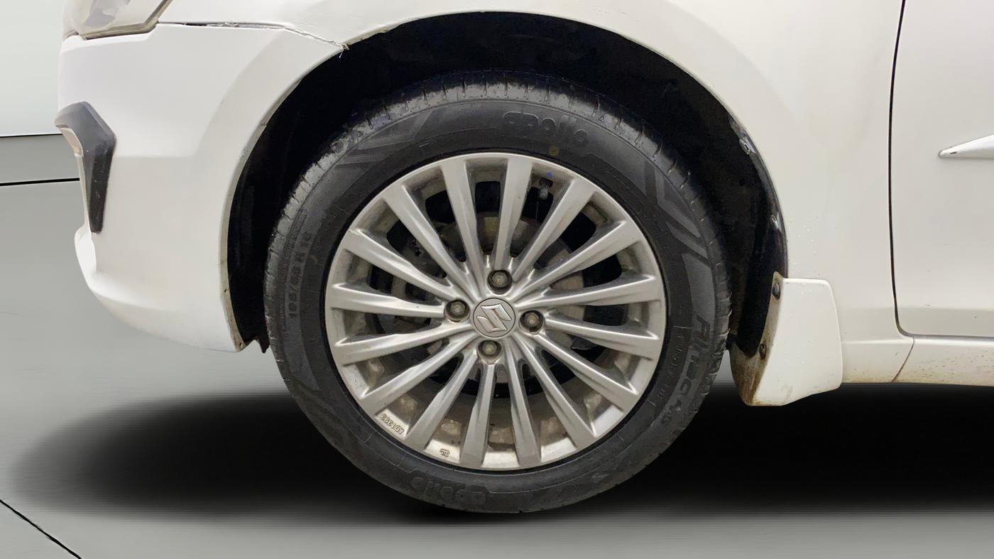 2016 Maruti Ciaz ZXI+ AT, Petrol, Automatic, 80,669 km, Left Front Wheel