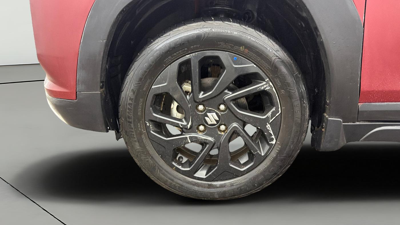 2023 Maruti FRONX DELTA PLUS 1.2MT, Petrol, Manual, 15,074 km, Left Front Wheel