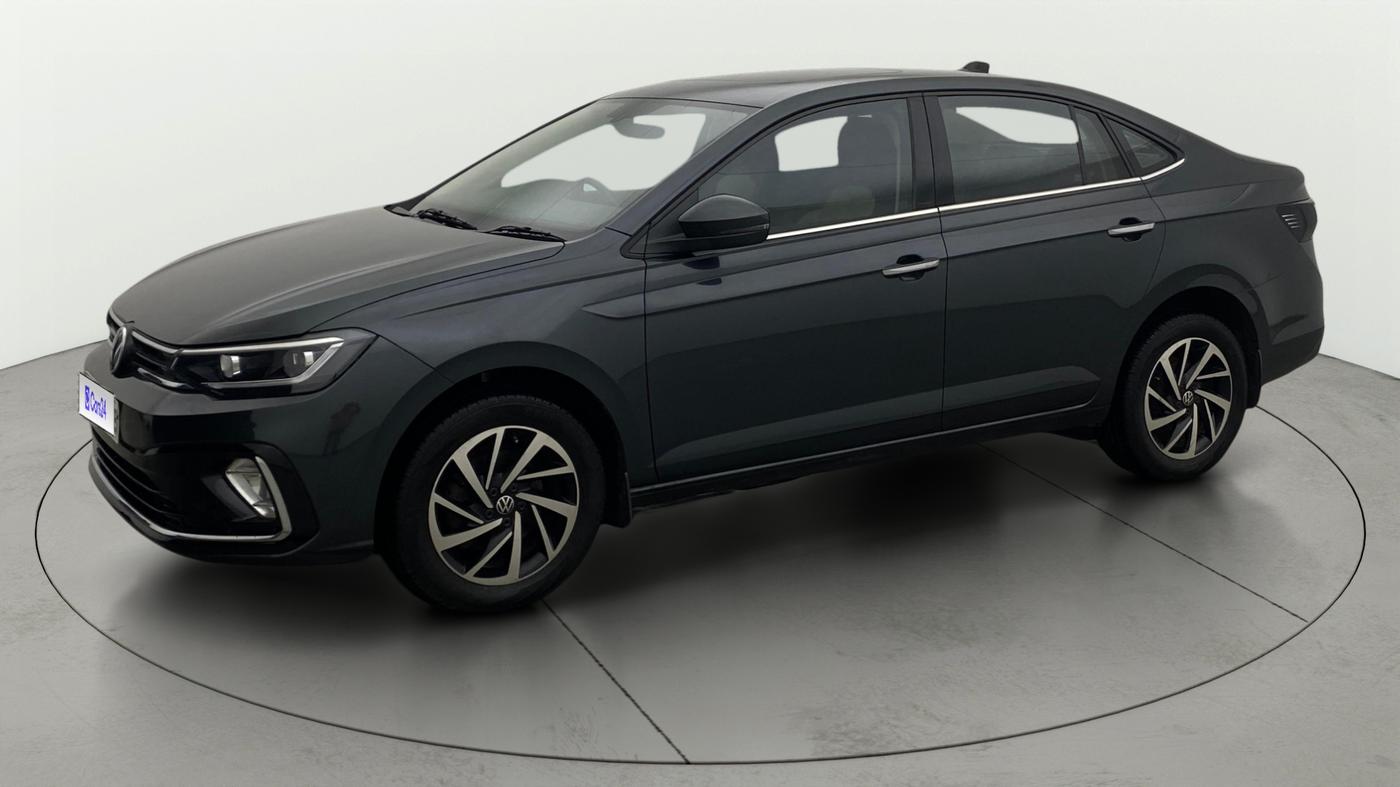 2023 Volkswagen VIRTUS TOPLINE TSI 1.0 AT, Petrol, Automatic, 37,237 km, Left Front Diagonal