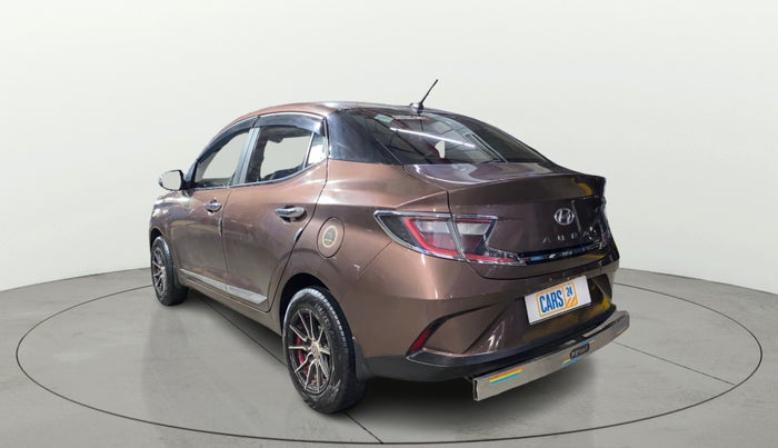 2021 Hyundai AURA S 1.2 CNG, CNG, Manual, 74,601 km, Left Back Diagonal