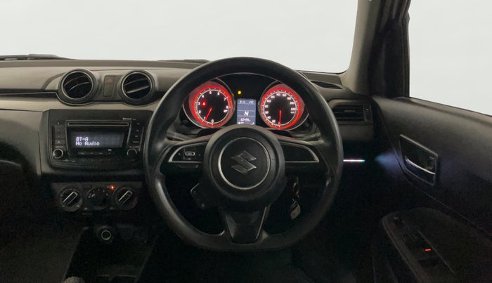 2018 Maruti Swift VXI AMT, Petrol, Automatic, 60,491 km, Steering Wheel Close Up