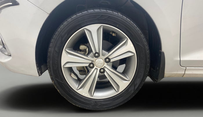 2018 Hyundai Verna 1.6 VTVT SX O, Petrol, Manual, 57,585 km, Left Front Wheel