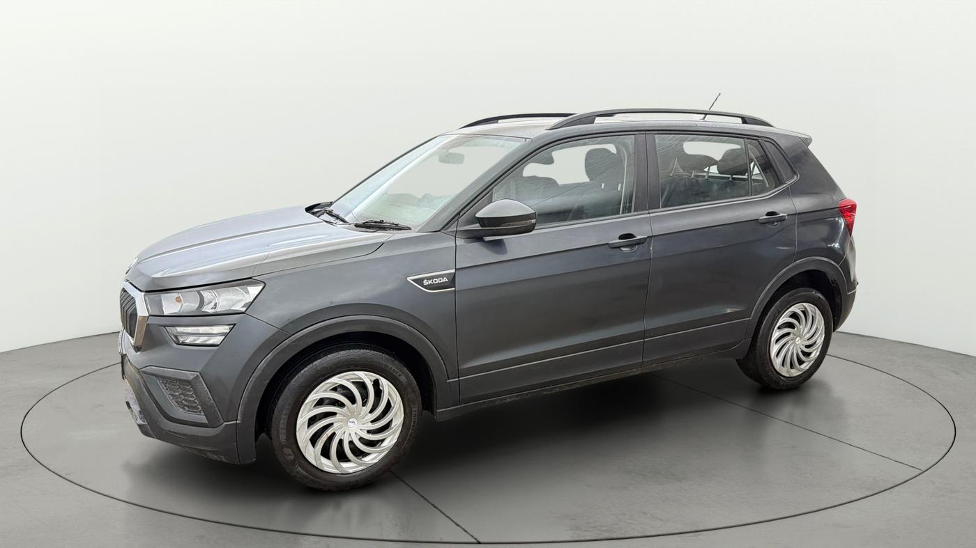 2021 Skoda KUSHAQ ACTIVE 1.0L TSI MT, Petrol, Manual, 40,946 km, Left Front Diagonal