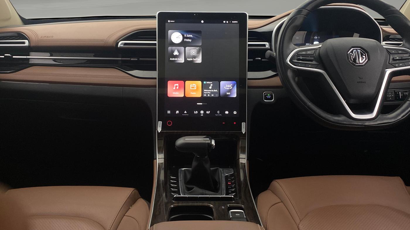 2023 MG HECTOR PLUS SAVVY PRO 1.5 TURBO CVT 7 STR, Petrol, Automatic, 62,118 km, Air Conditioner