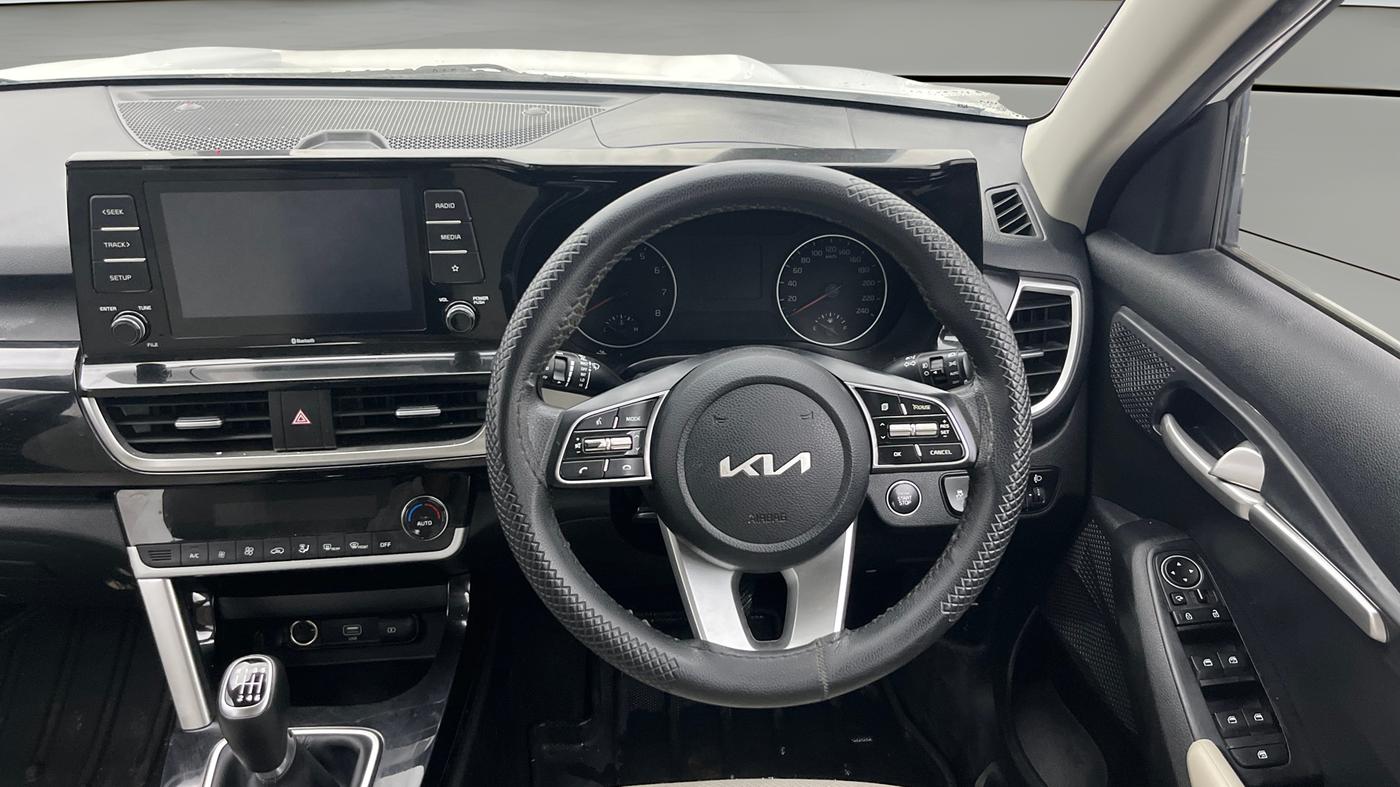 2022 KIA SELTOS HTK PLUS 1.5 IMT, Petrol, Manual, 20,558 km, Steering Wheel Close Up