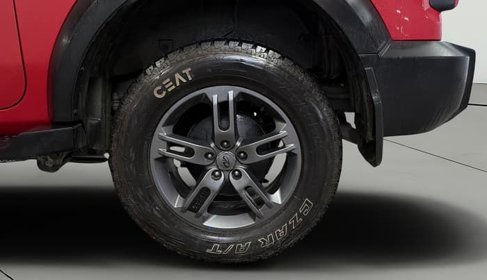 2022 Mahindra Thar LX PETROL HT 4WD AT, Petrol, Automatic, 15,193 km, Left Rear Wheel