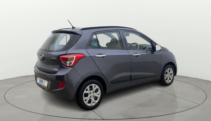 2014 Hyundai Grand i10 SPORTZ 1.2 KAPPA VTVT, Petrol, Manual, 48,193 km, Right Back Diagonal