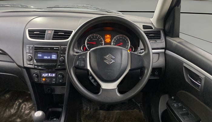 2014 Maruti Swift ZXI, Petrol, Manual, 39,432 km, Steering Wheel Close Up