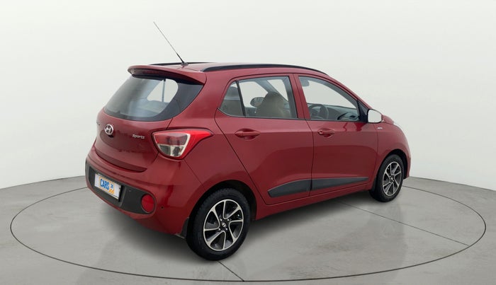 2018 Hyundai Grand i10 SPORTZ AT 1.2 KAPPA VTVT, Petrol, Automatic, 34,031 km, Right Back Diagonal