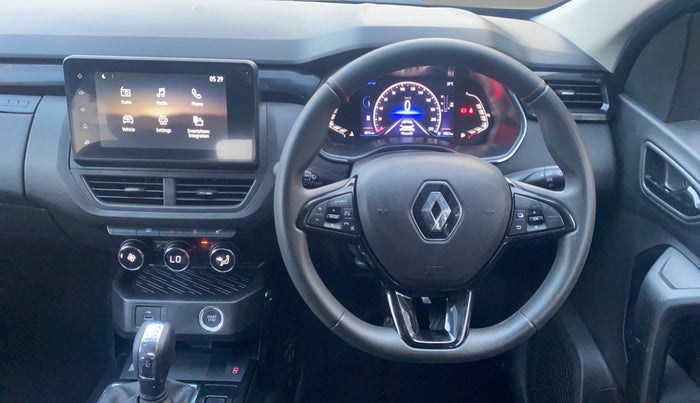 2023 Renault Kiger RXZ AMT, Petrol, Automatic, 3,815 km, Steering Wheel Close Up