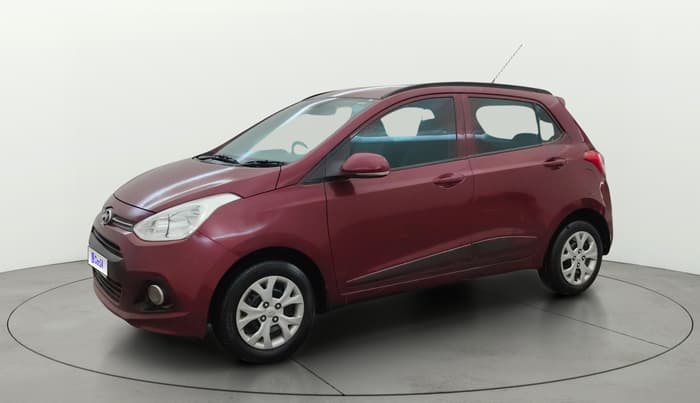 2015 Hyundai Grand i10 SPORTZ 1.2 KAPPA VTVT, Petrol, Manual, 26,180 km, Left Front Diagonal