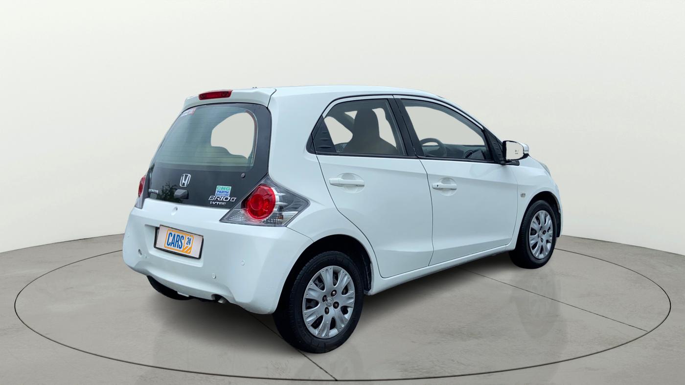 2015 Honda Brio S MT, CNG, Manual, 92,282 km, Right Back Diagonal