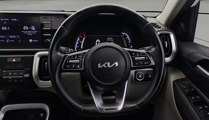 2022 KIA SONET HTX ANNIVERSARY EDITION 1.5, Diesel, Manual, 64,516 km, Steering Wheel Close Up