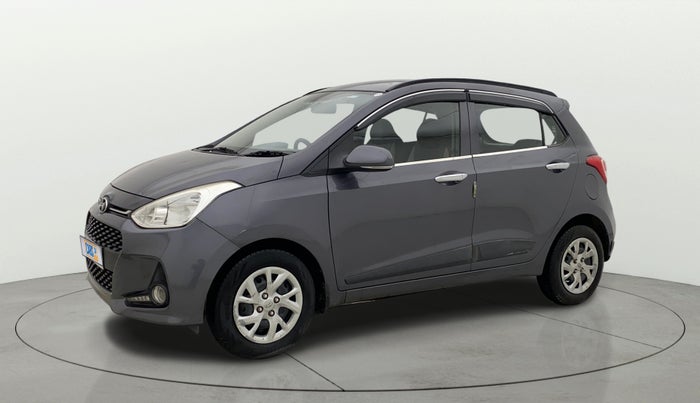 2017 Hyundai Grand i10 SPORTZ (O) 1.2 KAPPA VTVT, Petrol, Manual, 39,391 km, Left Front Diagonal