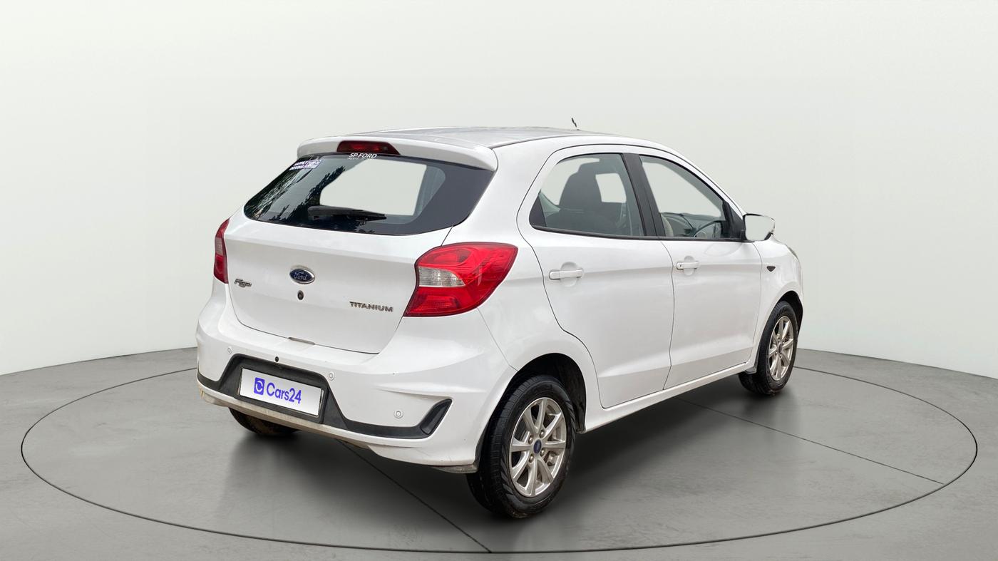 2019 Ford New Figo TITANIUM 1.2 PETROL MT, Petrol, Manual, 64,612 km, Right Back Diagonal