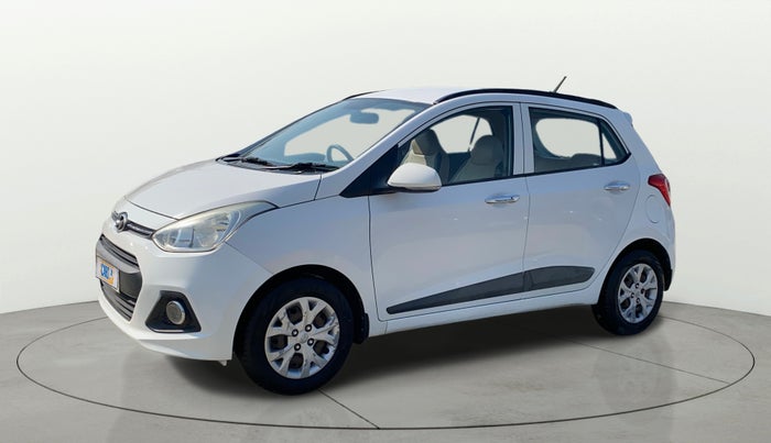 2014 Hyundai Grand i10 SPORTZ 1.2 KAPPA VTVT, Petrol, Manual, 69,487 km, Left Front Diagonal