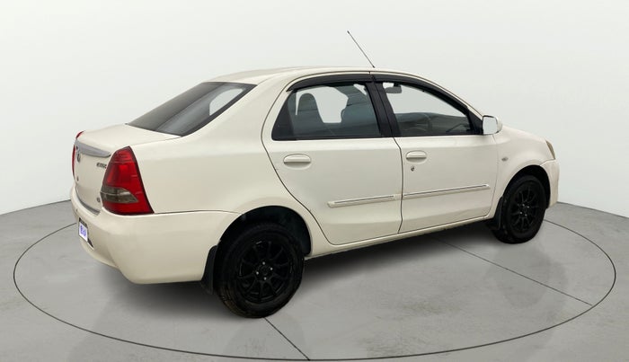 2013 Toyota Etios G, Petrol, Manual, 1,25,001 km, Right Back Diagonal