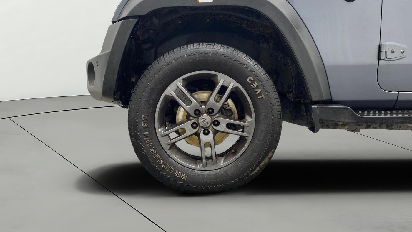 2022 Mahindra Thar LX PETROL HT 4WD AT, Petrol, Automatic, 20,807 km, Left Front Wheel