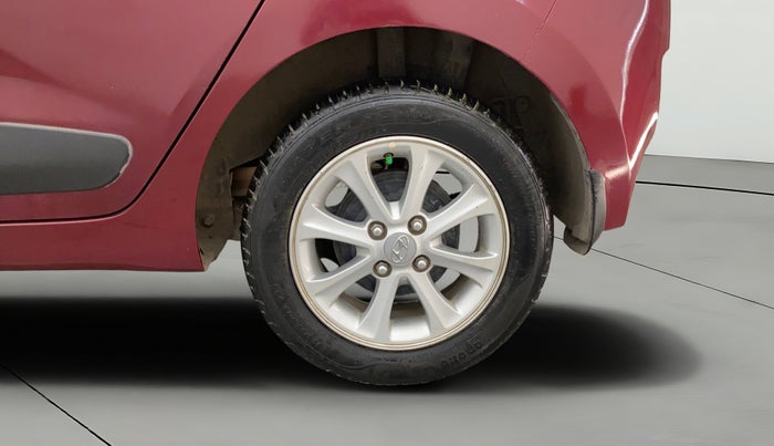 2015 Hyundai Grand i10 ASTA AT 1.2 KAPPA VTVT, Petrol, Automatic, 36,733 km, Left Rear Wheel