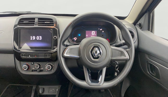 2020 Renault Kwid RXT 1.0 AMT (O), Petrol, Automatic, 69,564 km, Steering Wheel Close Up