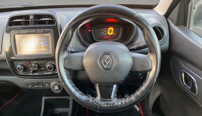 2018 Renault Kwid RXT 1.0 (O), CNG, Manual, 1,36,146 km, Steering Wheel Close Up