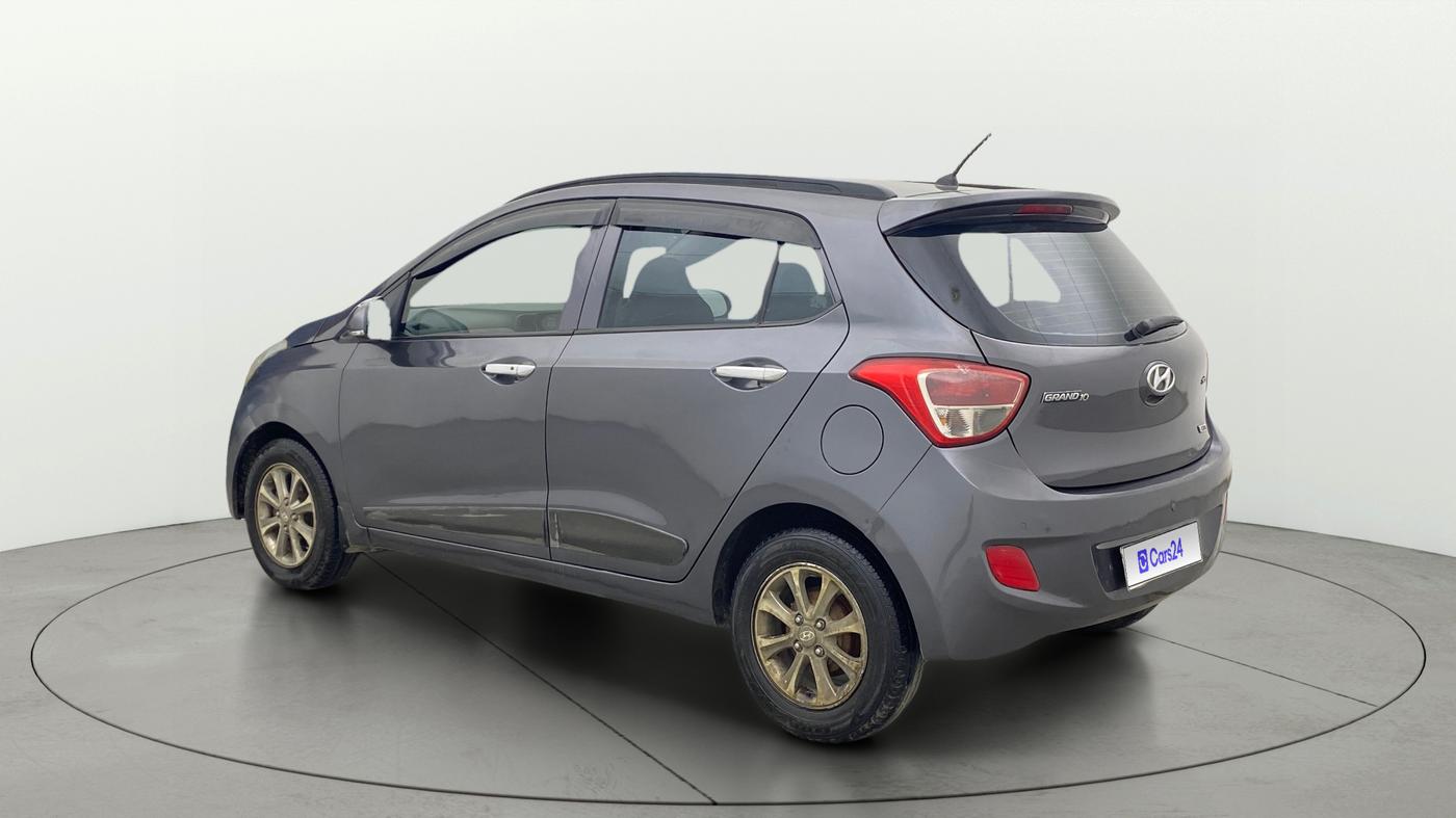2014 Hyundai Grand i10 ASTA 1.1 CRDI, Diesel, Manual, 1,21,381 km, Left Back Diagonal