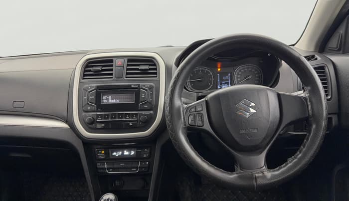 2020 Maruti Vitara Brezza VXI, Petrol, Manual, 53,395 km, Steering Wheel Close Up