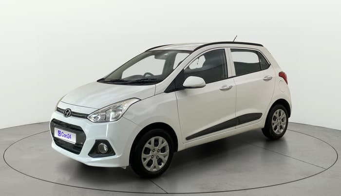 2013 Hyundai Grand i10 SPORTZ 1.2 KAPPA VTVT, Petrol, Manual, 45,242 km, Left Front Diagonal