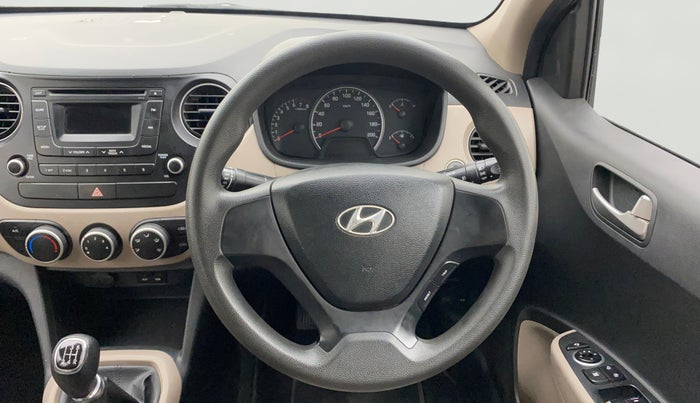 2014 Hyundai Grand i10 SPORTZ 1.2 KAPPA VTVT, Petrol, Manual, 49,643 km, Steering Wheel Close Up