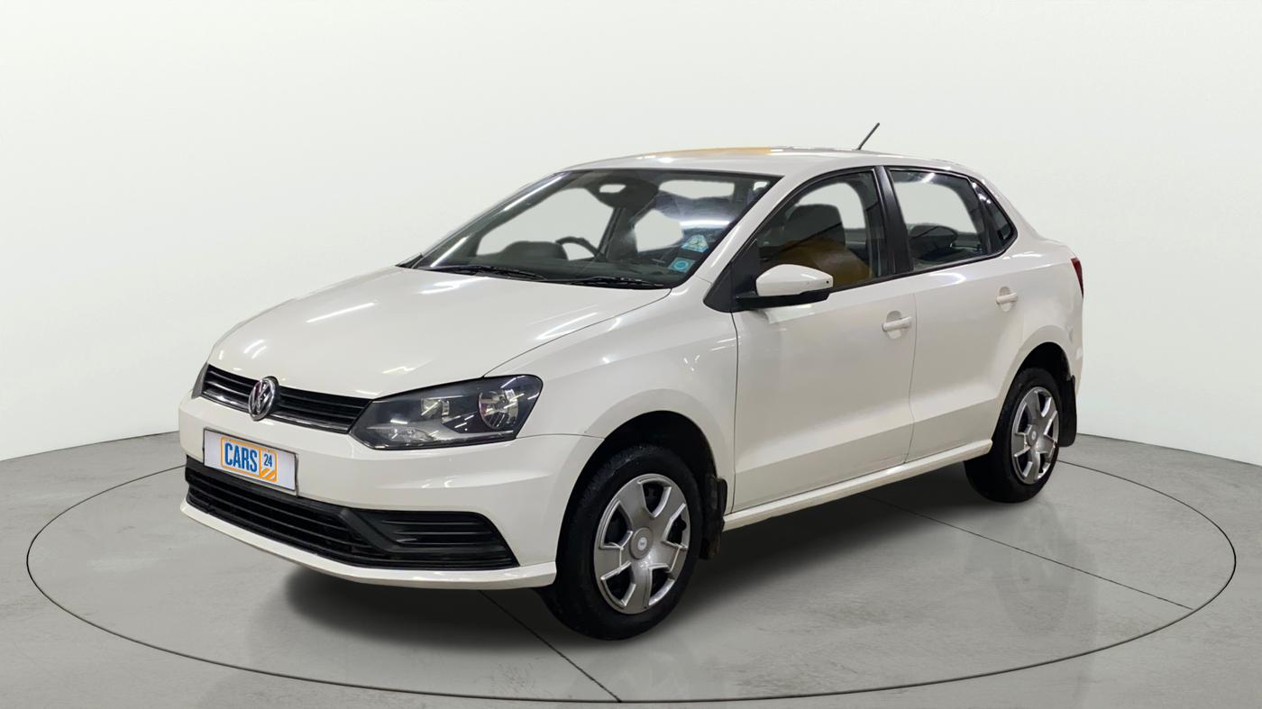 2018 Volkswagen Ameo COMFORTLINE 1.0L, Petrol, Manual, 1,06,101 km, Left Front Diagonal