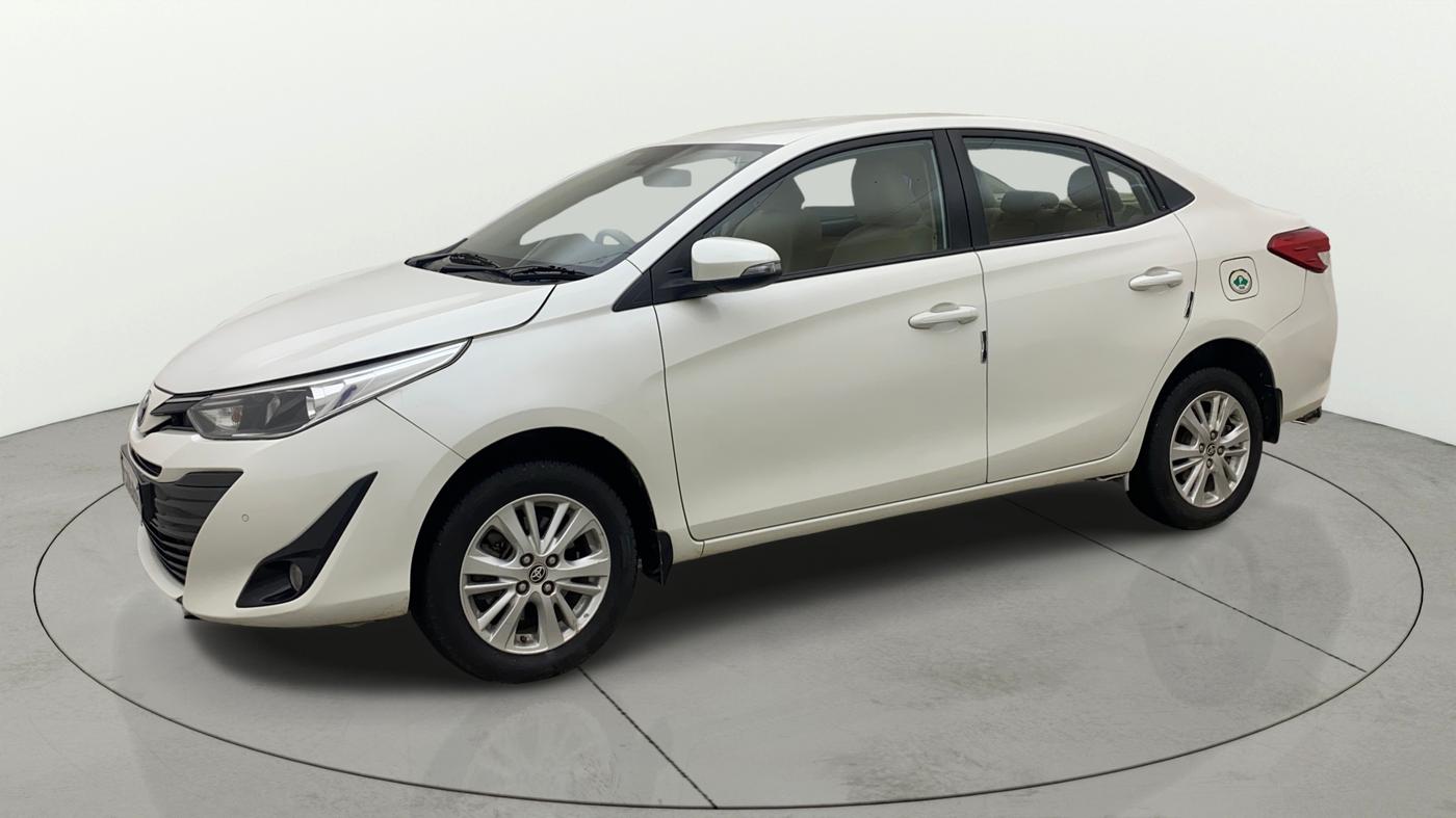 2018 Toyota YARIS V MT, Petrol, Manual, 1,27,623 km, Left Front Diagonal