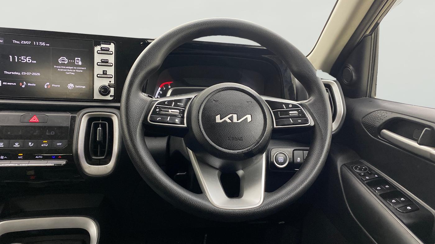 2024 KIA SONET HTK PLUS 1.0 TURBO PETROL IMT, Petrol, Manual, 44,026 km, Steering Wheel Close Up