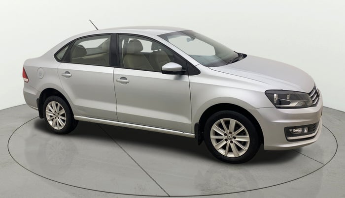 2016 Volkswagen Vento HIGHLINE PETROL AT, Petrol, Automatic, 52,937 km, Right Front Diagonal