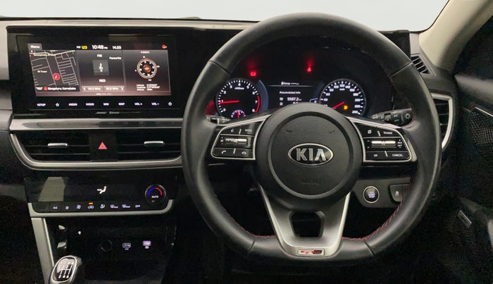 2020 KIA SELTOS GTX PLUS 1.4 PETROL, Petrol, Manual, 93,096 km, Steering Wheel Close Up