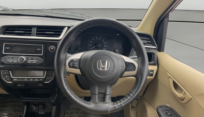2016 Honda Amaze 1.2L I-VTEC S, Petrol, Manual, 35,758 km, Steering Wheel Close Up