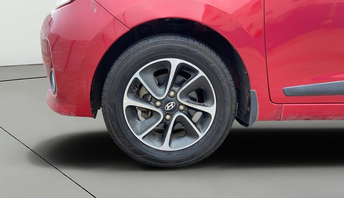 2019 Hyundai Grand i10 SPORTZ AT 1.2 KAPPA VTVT, Petrol, Automatic, 77,547 km, Left Front Wheel