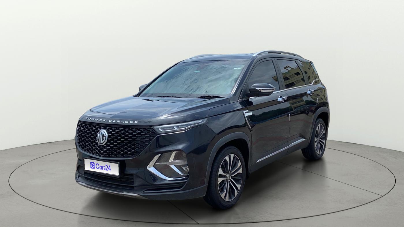 2021 MG HECTOR PLUS SHARP 1.5 PETROL TURBO CVT 6-STR, Petrol, Automatic, 58,694 km, Left Front Diagonal