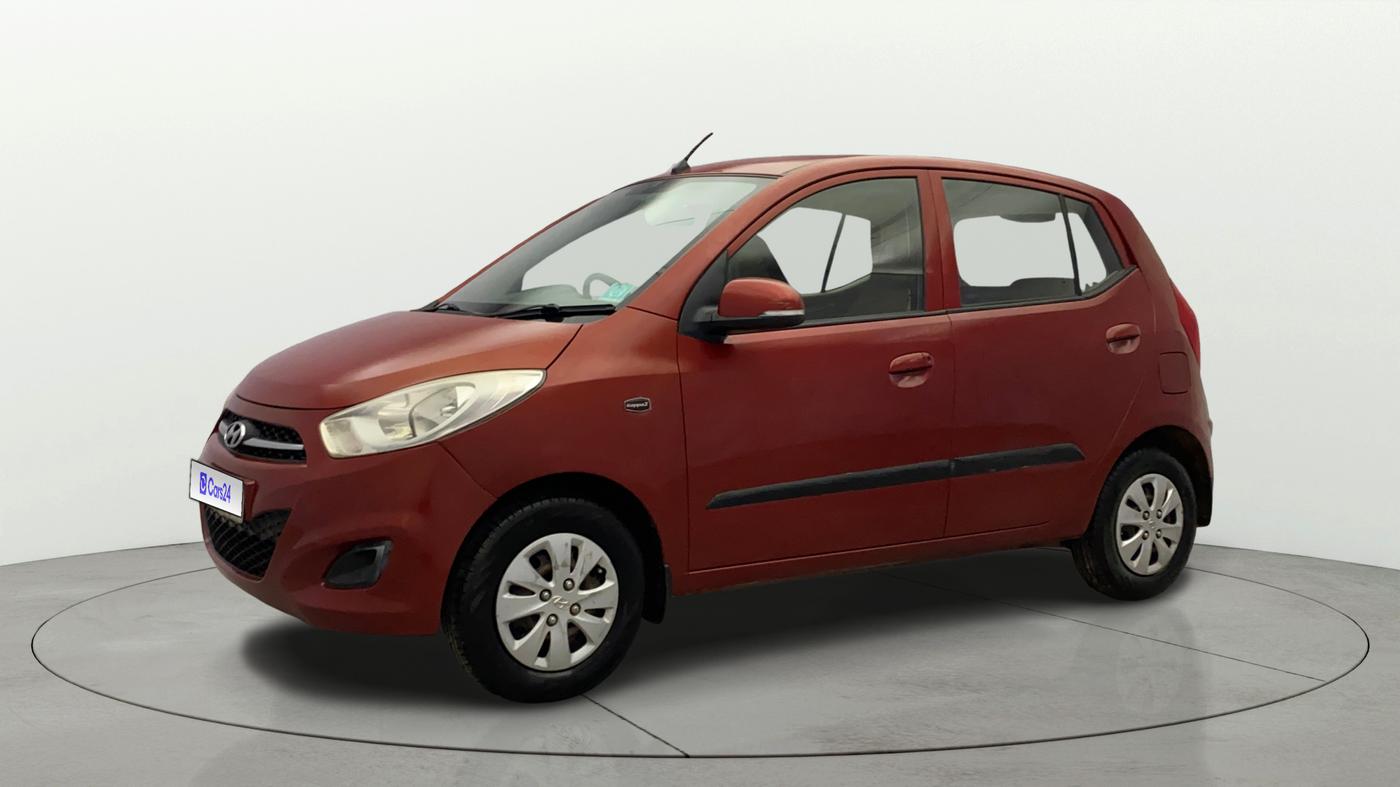 2013 Hyundai i10 MAGNA 1.2, Petrol, Manual, 1,05,360 km, Left Front Diagonal