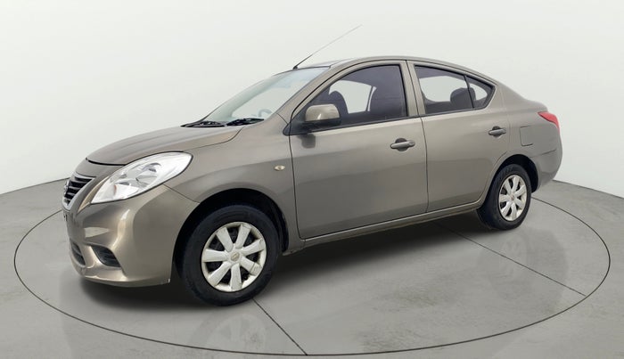 2013 Nissan Sunny XL DIESEL, Diesel, Manual, 1,02,155 km, Left Front Diagonal