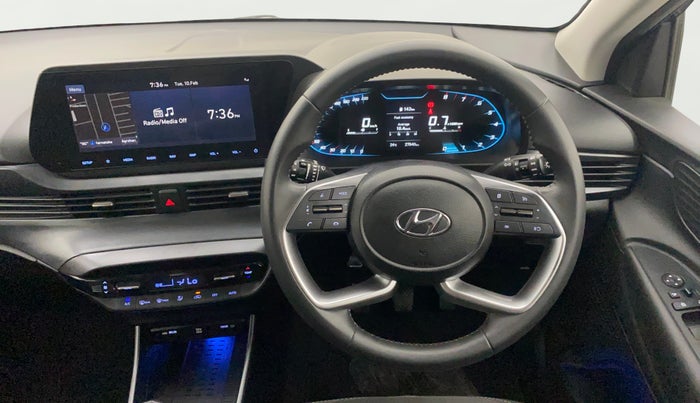 2022 Hyundai NEW I20 ASTA (O) 1.2 MT, Petrol, Manual, 27,538 km, Steering Wheel Close Up
