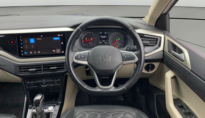 2024 Volkswagen VIRTUS HIGHLINE TSI 1.0 AT, Petrol, Automatic, 26,958 km, Steering Wheel Close Up