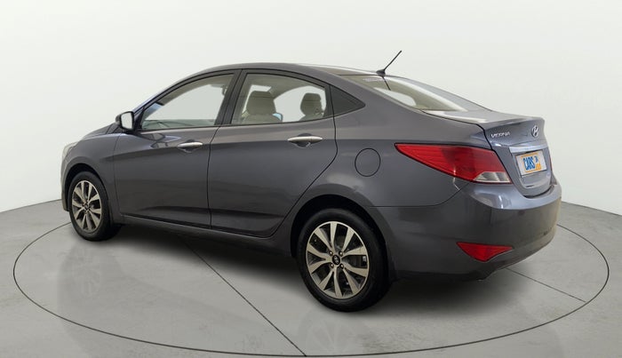 2015 Hyundai Verna FLUIDIC 4S 1.6 VTVT S(O), Petrol, Manual, 53,855 km, Left Back Diagonal