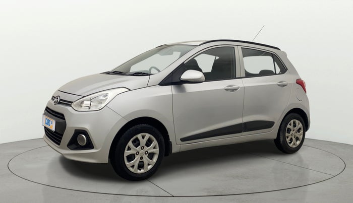 2015 Hyundai Grand i10 SPORTZ 1.2 KAPPA VTVT, Petrol, Manual, 26,072 km, Left Front Diagonal