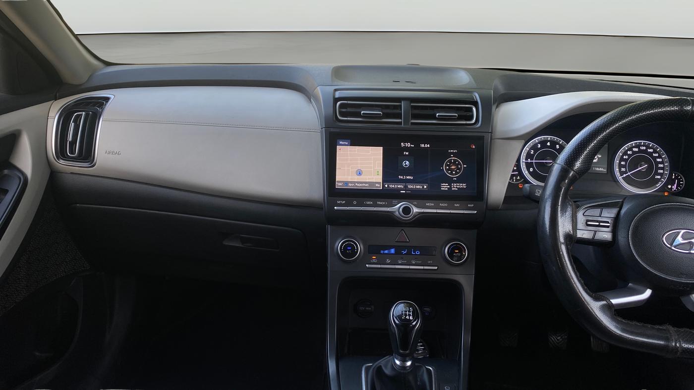 2020 Hyundai Creta SX 1.5 PETROL, Petrol, Manual, 1,18,710 km, Air Conditioner